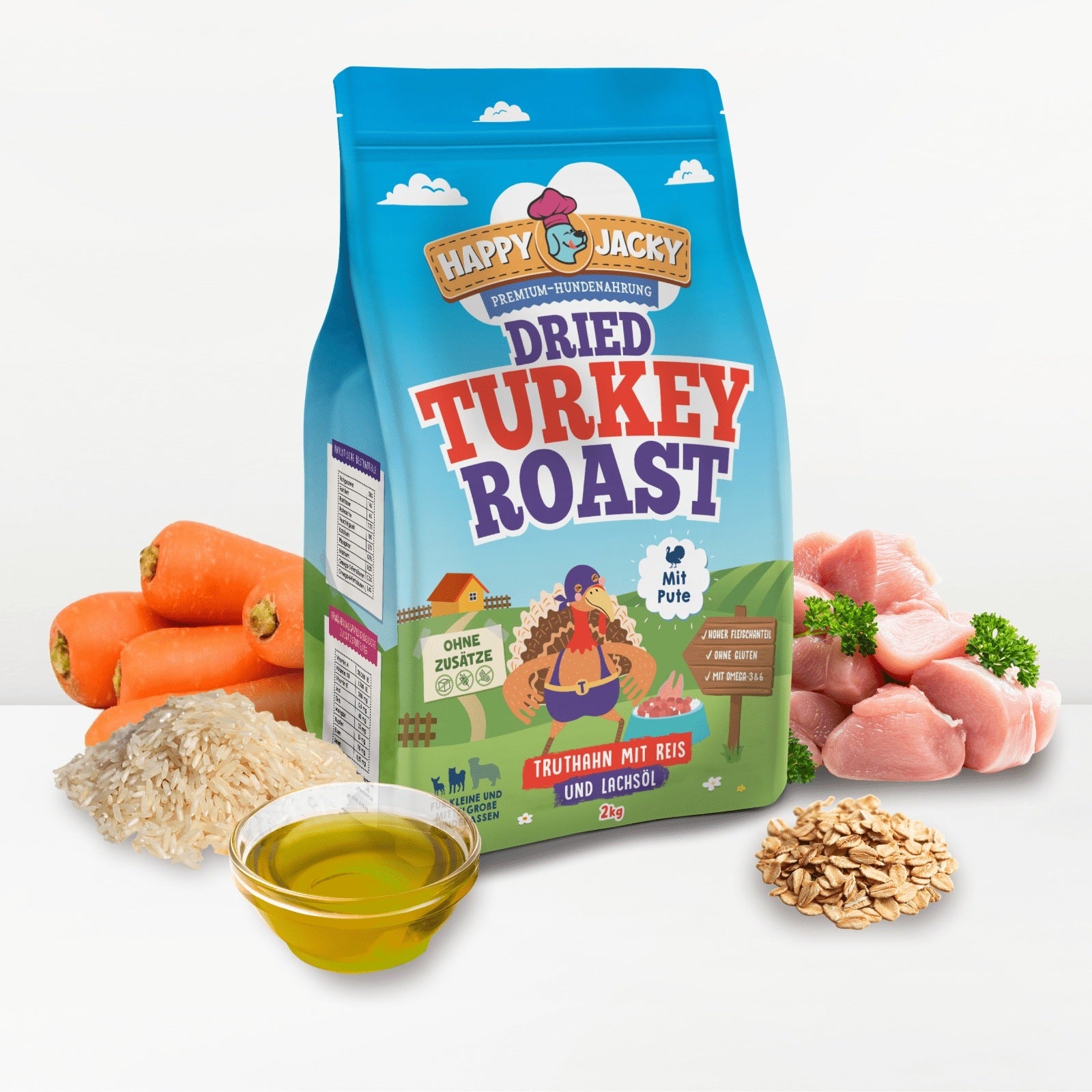 Dried Turkey Roast HAPPY JACKY